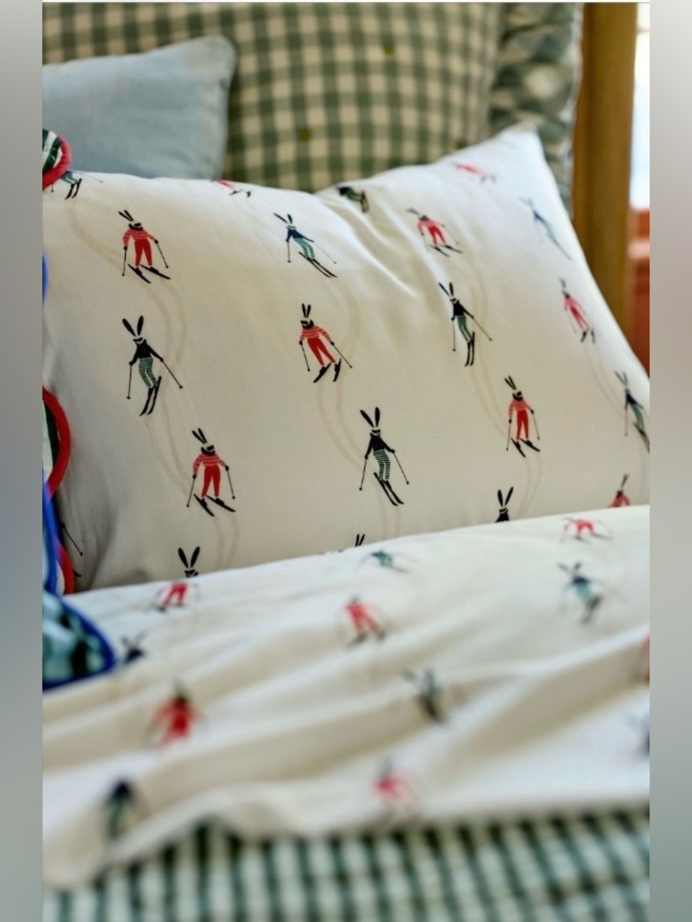 ▪️NWT Anthropologie Cotton Modal Brushed Cozy Printed Sheet Set-Queen